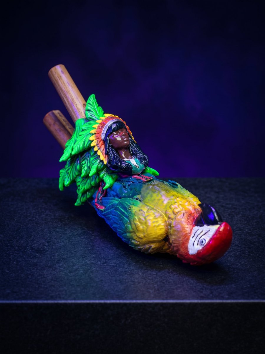 🦜 Kuripe em Bambu – Força da Arara &amp;amp; Cabocla 🌿